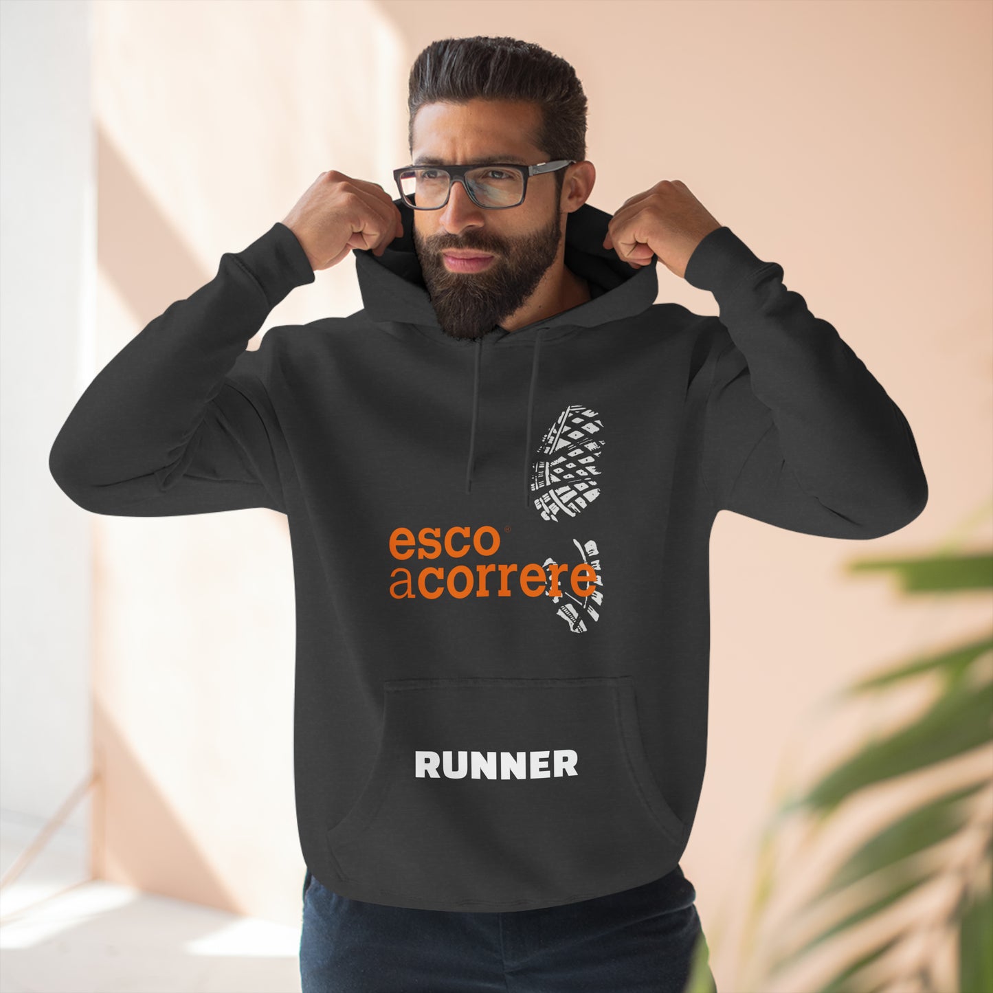 Hoodie Esco a Correre Runner