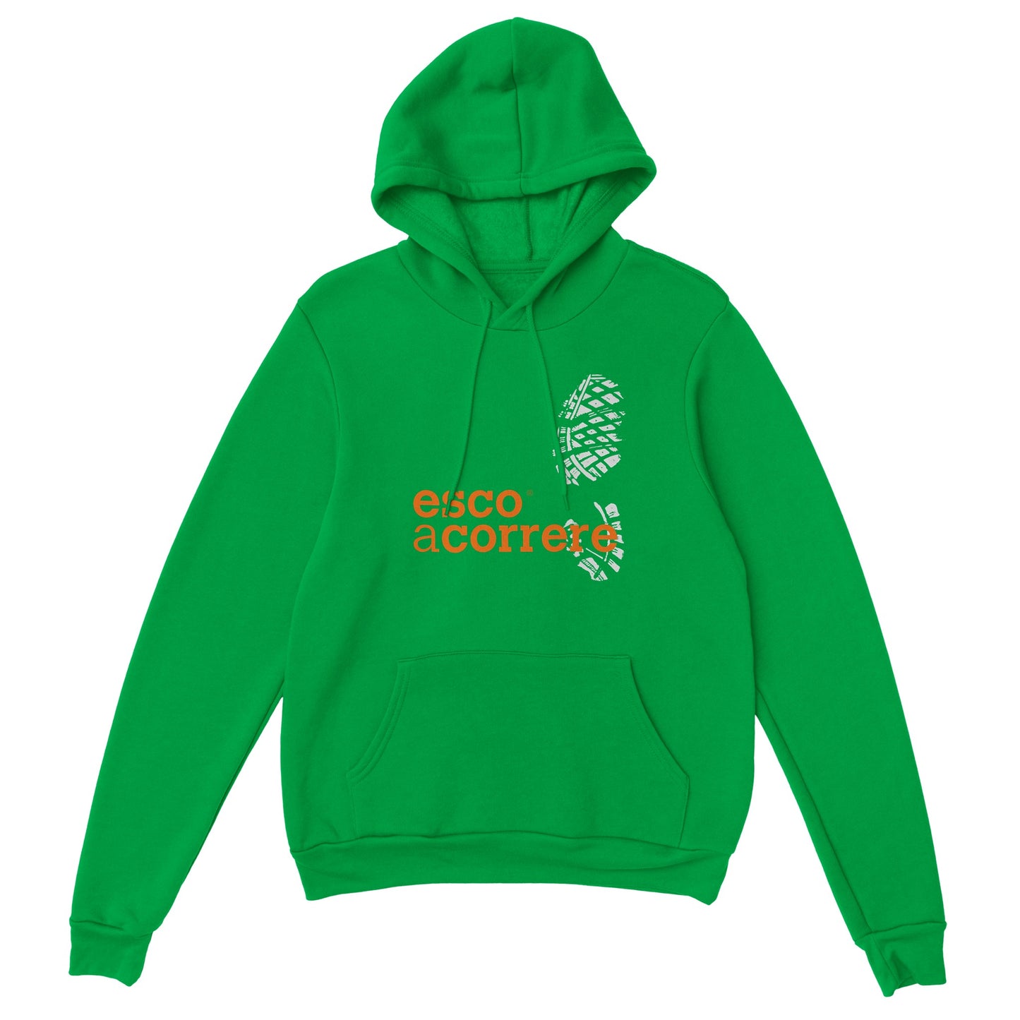 Felpa con Cappuccio "Esco a Correre - Runner"