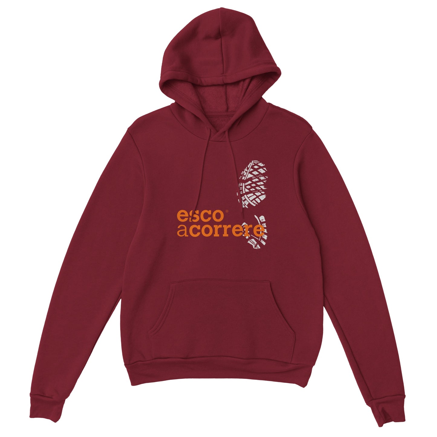 Felpa con Cappuccio "Esco a Correre - Runner"