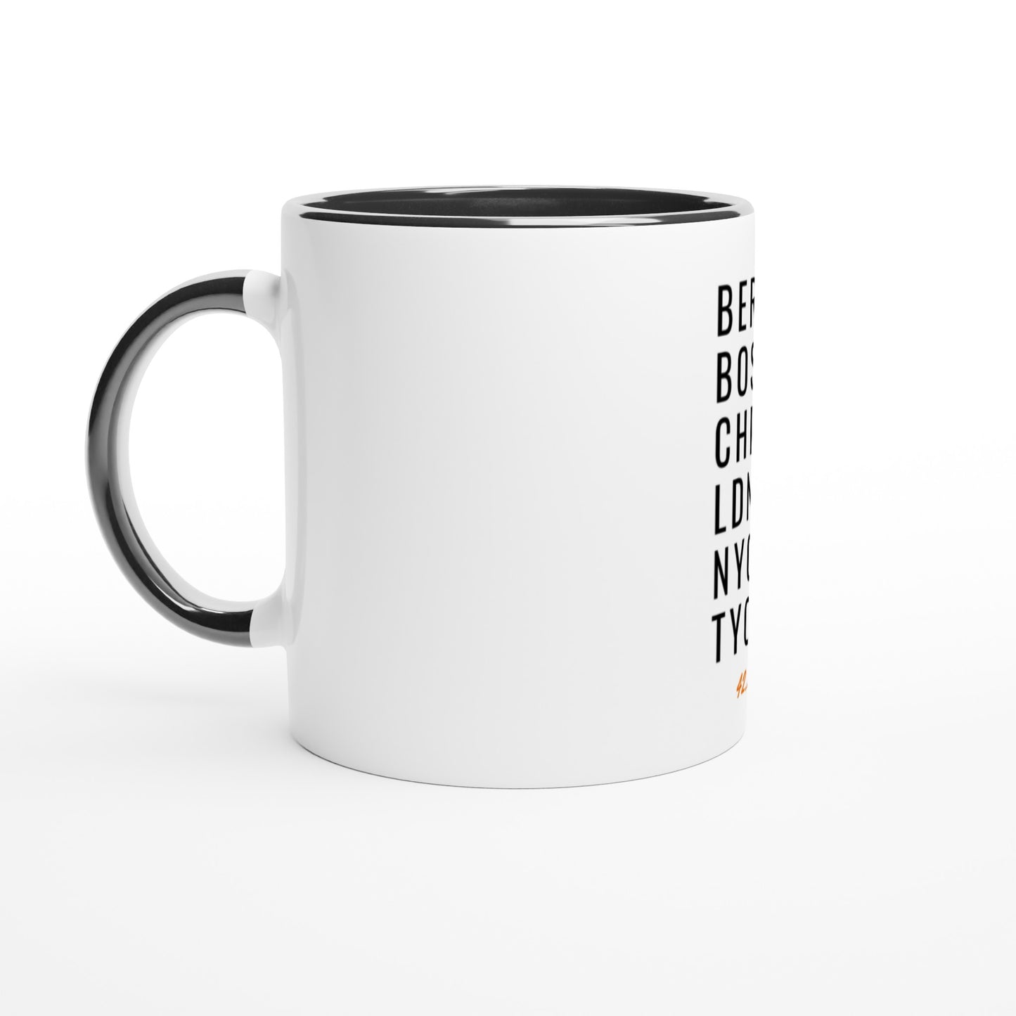 Tazza "World Marathon Majors" - Celebra il Tuo Viaggio di Runner Ogni Giorno