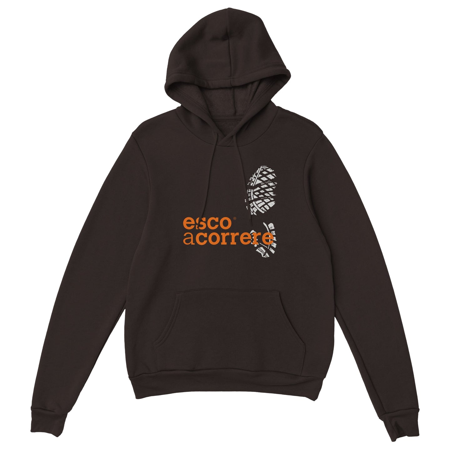 Felpa con Cappuccio "Esco a Correre - Runner"