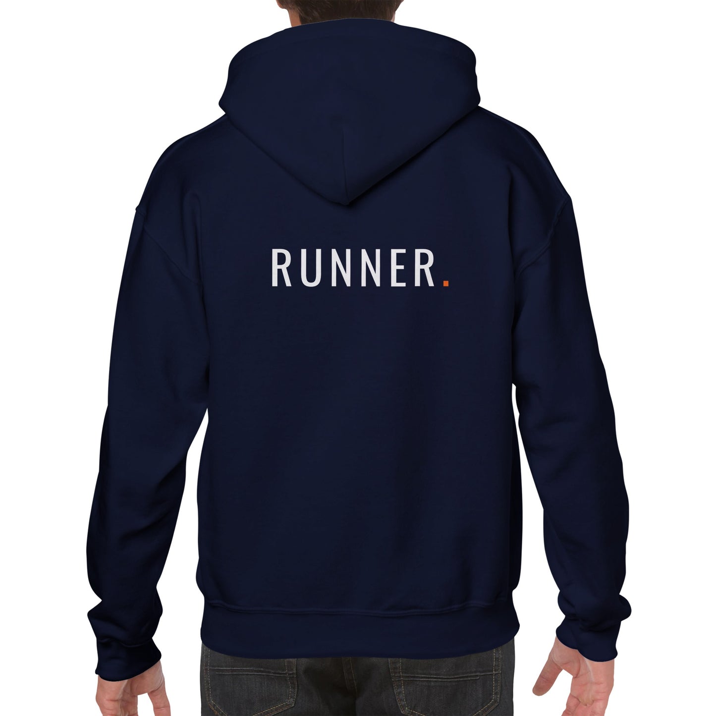 Felpa con Cappuccio "Esco a Correre - Runner"