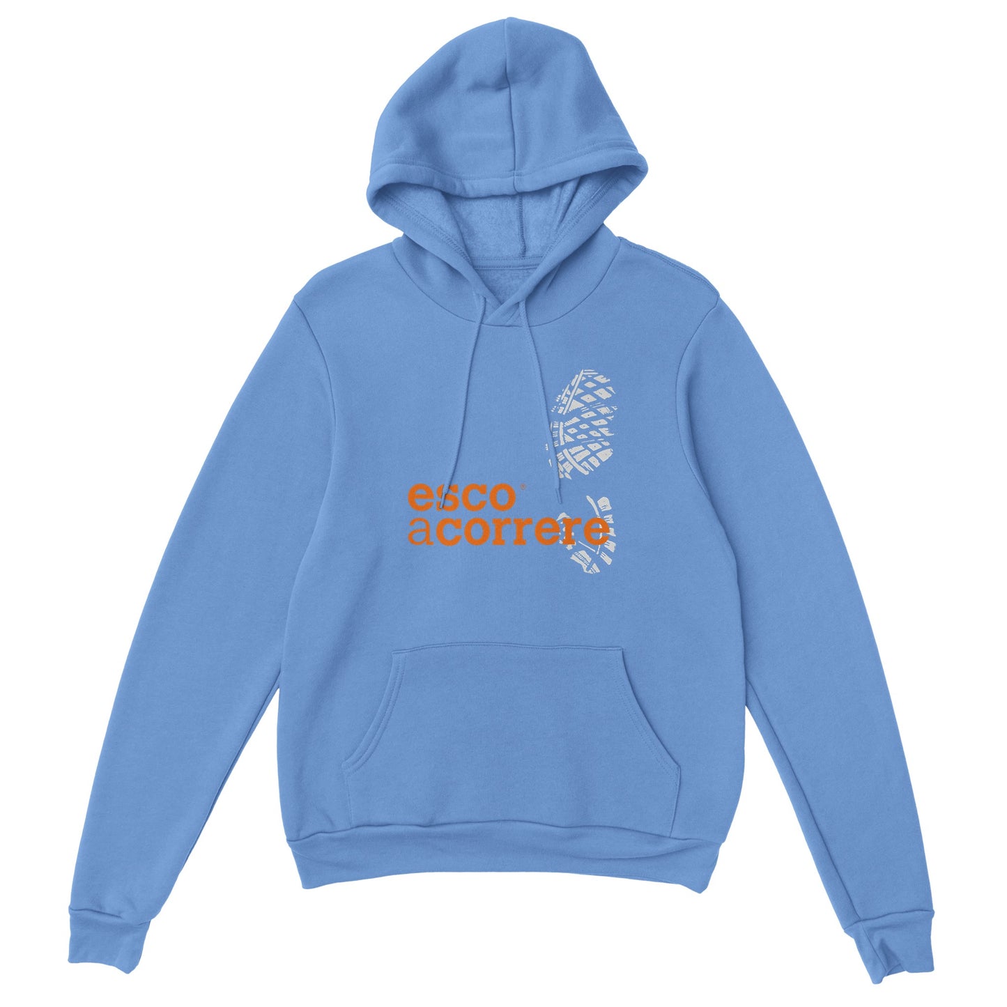 Felpa con Cappuccio "Esco a Correre - Runner"