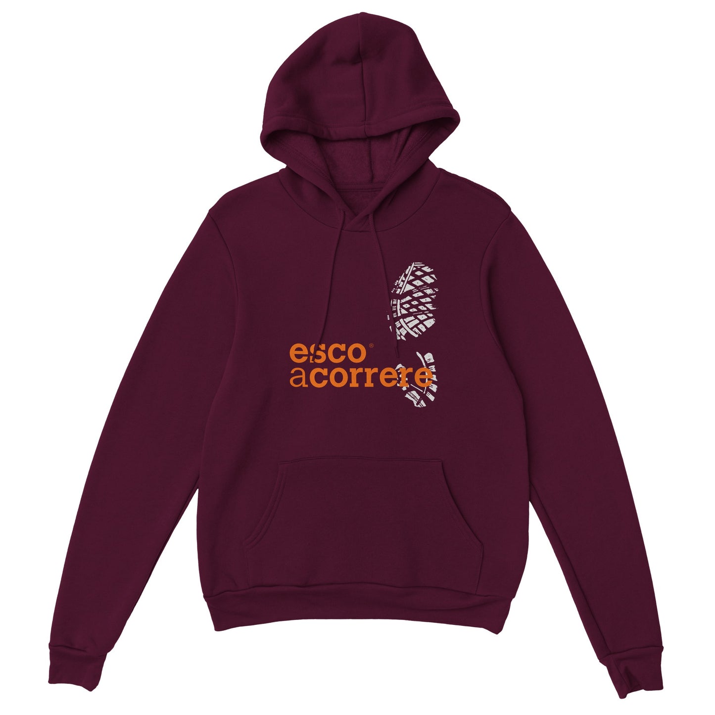Felpa con Cappuccio "Esco a Correre - Runner"
