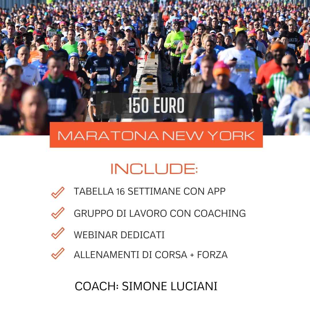 Preparazione Maratona di New York