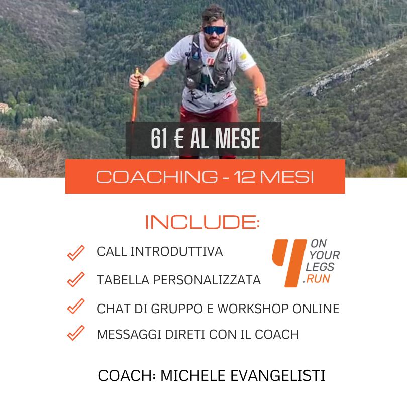Coaching Pacchetti più mesi: Michele Evangelisti