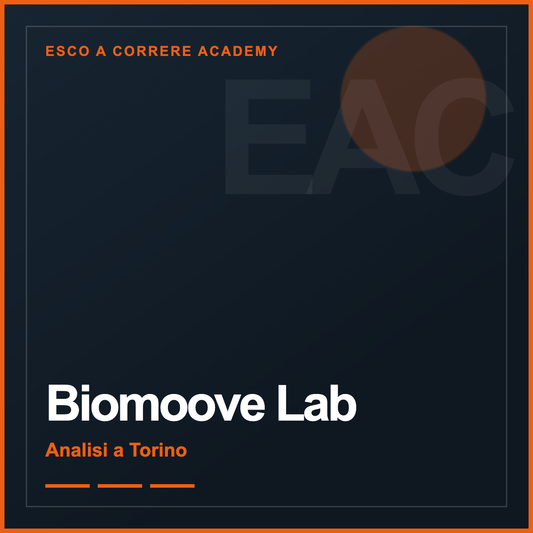 Biomoove Lab — Analisi a Torino | Esco a Correre Academy