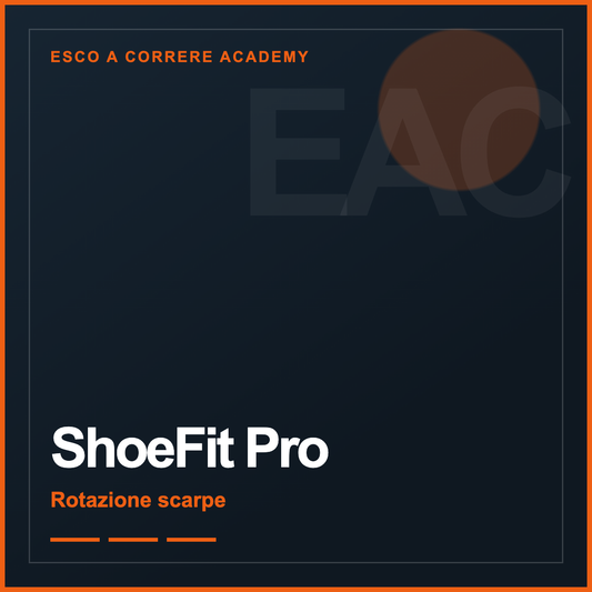 ShoeFit Pro — Rotazione scarpe | Esco a Correre Academy
